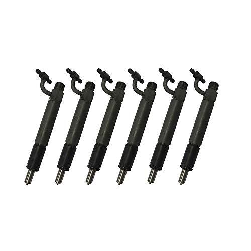 New 6PCS Fuel Injector 687372C91 749945C91 for Case-IH Tractor 1086 1460 1466 1486 1470 1586 1660 - KUDUPARTS