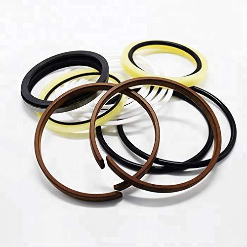 4369718 4415584 Arm Hydraulic Cylinder Repair Seal Kit - SINOCMP Seal Kits for Hitachi EX60-5 Excavator Parts - KUDUPARTS