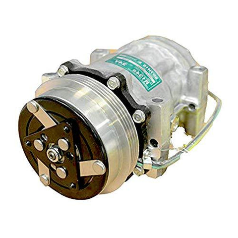 Air Conditioning Compressor 84159489 for New Holland Backhoe Loader B95 B95LR B95TC B110 B115 LB75.B LB90.B - KUDUPARTS