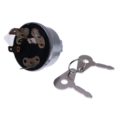 Ignition Start Switch with 2 Keys 701/02600 for JCB 428C 415 425 428 425 Dozer 420 Dozer 406 410 Dozer 420 410 - KUDUPARTS