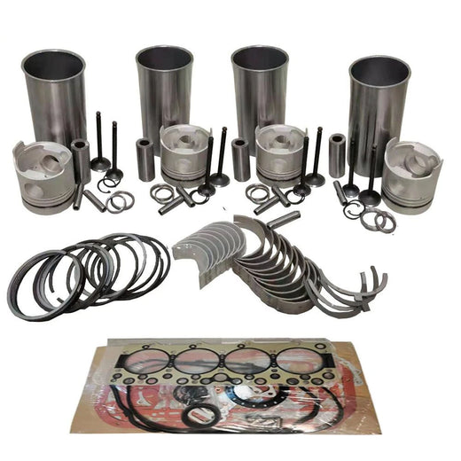S4D106-2 overhaul rebuild kit for Komatsu engine WB98A-2 WB93R-2 Backhoe Loader - KUDUPARTS