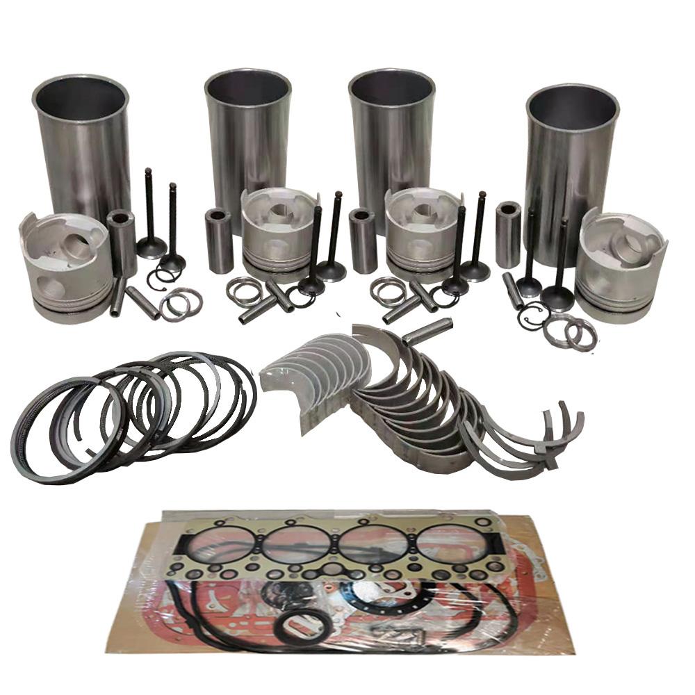 4D82-1A 4TN82L Overhaul Rebuild Kit For Yanmar Komatsu engine SK08 excavator set - KUDUPARTS