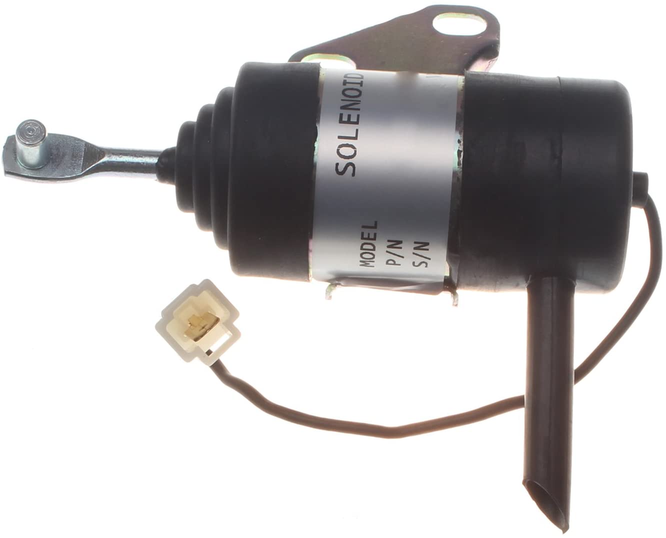 Fuel Solenoid 16851-60010 for Kubota B7410D BX1500D BX1800D BX1830D BX2230D 12V With 1 Year Warranty - KUDUPARTS