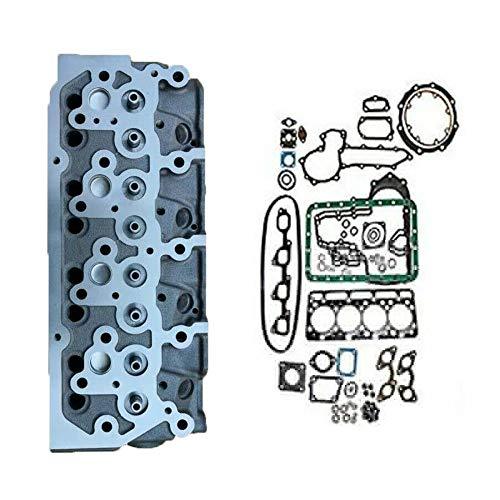 Compatible with S4L S4L2 Cylinder Head&Gasket Kit for Mitsubishi Engine MM35T MM40CR Excavator - KUDUPARTS