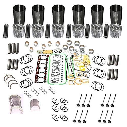 Overhaul Rebuild Kit for J08E J08ET JO8ET Hino Engine Kobelco SK350-8 Excavator - KUDUPARTS