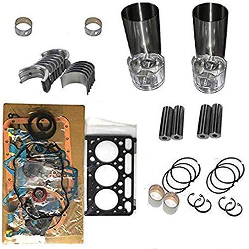 Z602 Overhaul Rebuild kit for Kubota Sub-Compact Utility Tractor BX1500 - KUDUPARTS