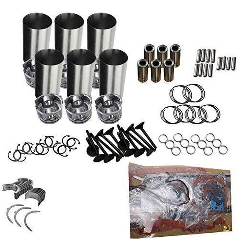 New D1146(T) Engine Rebuild Kit D1146(T) In-frame Kit for Doosan DH220-3 DH300-5 Solar 220LC Excavator and for Cummins Engine Excavator Spare Parts - KUDUPARTS
