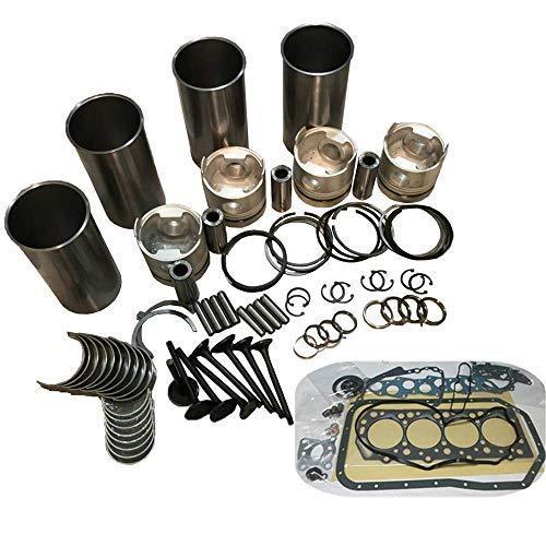 Overhaul Rebuild Kit 4FB1 Piston Ring Gasket Bearing For Isuzu - KUDUPARTS