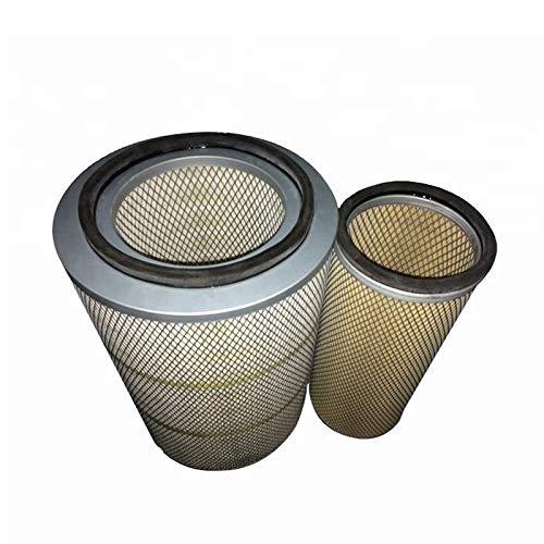 Air Filter Element 474-00040 474-00039 for Doosan Daewoo Excavator DX255LC DX255LC-3 - KUDUPARTS