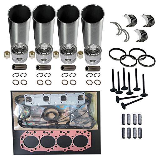 Overhaul Rebuild Kit for Hino W04D W04DT Engine 4 Cylinder - KUDUPARTS