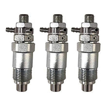 3pc Fuel Injectors for Kubota Tractor B1550D B1550E B1550HSTD B1550HSTE B1750D - KUDUPARTS