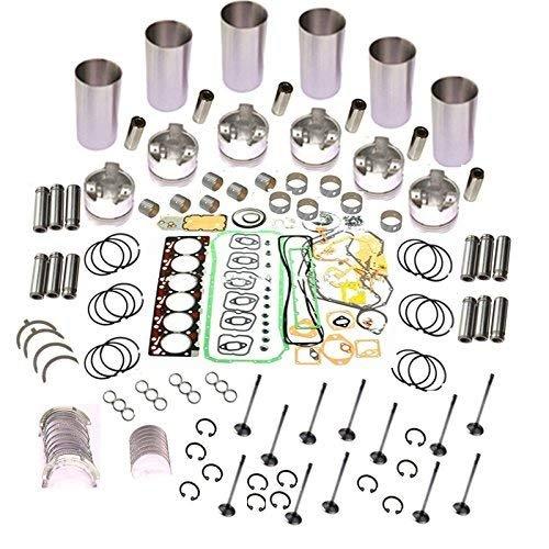 Overhaul Rebuild Kit for Hino J08E J08ET Engine for Kobelco SK350-8 SK260-8 SK330-8 - KUDUPARTS