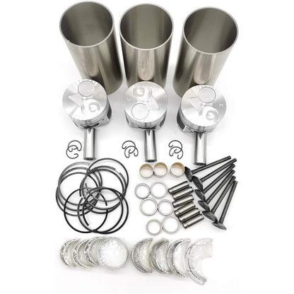 Rebuild Kit for Kubota D722 Engine B7300HSD B7400HSD BX1800D BX1850D BX1860D Bobcat 320 Mini-Excavator ZD18 Zero Turn Mower BX1880 Tractor - KUDUPARTS