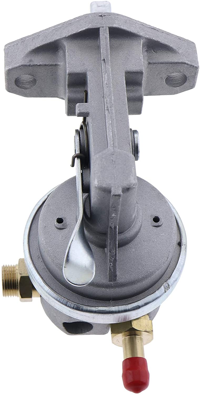Fuel Lift Pump RE68345 RE66153 Fit for John Deere 110 120 310E 410E 450G 455G 550G 555G 6403 6603 7505 450J 550J 650J Loader 4045 4045T 6068 6068T 4.5L 6.8L Power Engine - KUDUPARTS