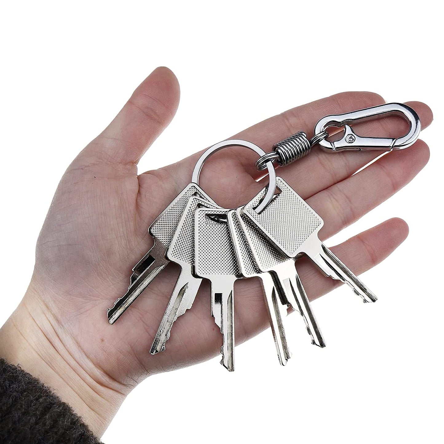 Ignition Keys #D250 A77313 6693241 6709527 with Key Chain for Bobcat 863 873 883 963 751 753 763 773 310 313 440 443 453 463 530 533 540 542 542 553 Skid Steer Loader Mini Excavators - KUDUPARTS