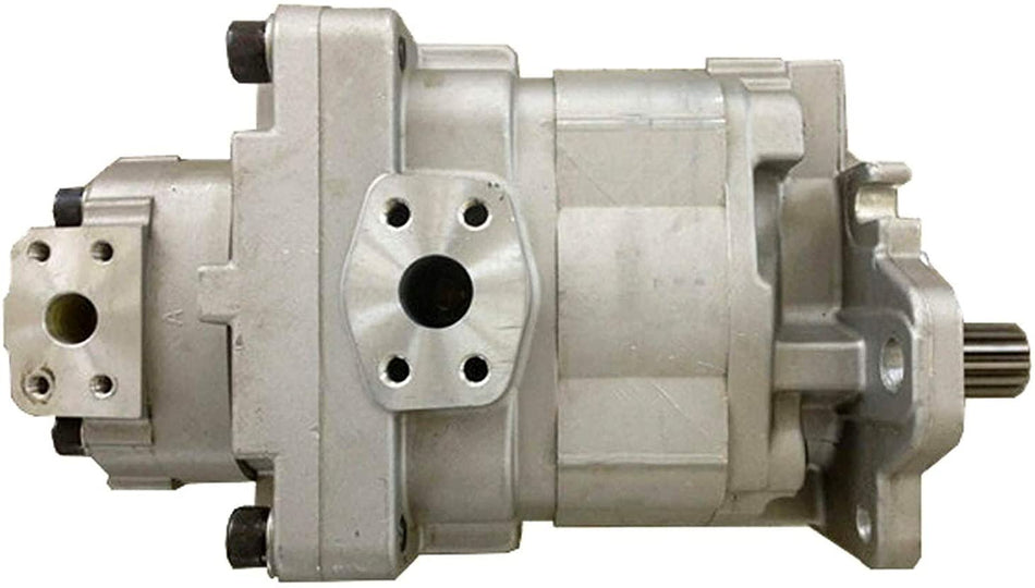 705-41-05690 Hydraulic Pump fits for Komatsu Wheel Loaders WA200 WA200PT WA200PZ WA250 WA250L WA250PT WA250PTL WA250PZ WA270 WA320 WA320L WA320PT WA320PZ - KUDUPARTS