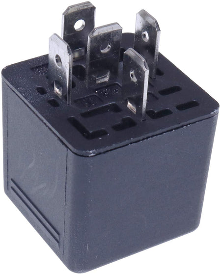 12V Relay AL77324 for John Deere Tractor 1640 1654 1854 2054 2104 2140 2250 2650 3040 3150 3640 3640S 3650 5070M 5080M 5080R 5090M 5090R 5100M 5100R SE6010 SE6020 SE6100 SE6320 - KUDUPARTS