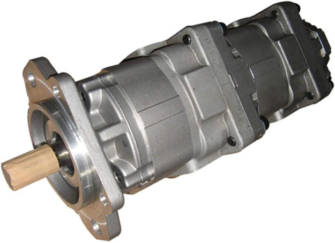 Hydraulic Pump Assy 705-55-33080 for Komatsu Wheel Loader WA380-5 WA380-5-TN WA380-5-SN WA400-5 WA380-5L WA400-5L - KUDUPARTS