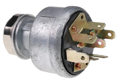 AT195301 Ignition Switch with 2 keys for John Deere 250 2350 2355 2440 2520 2550 2555 210C 210K 210LE 210LJ 300D 310C 310D 540E 544E 544G 550B 608 610C - KUDUPARTS