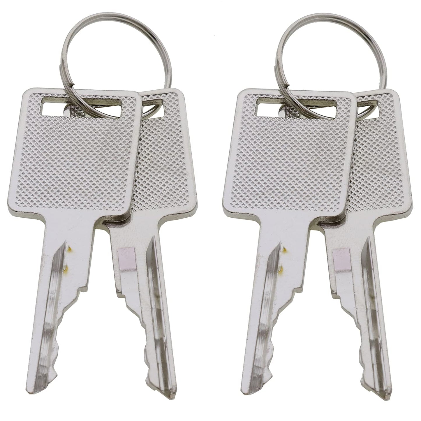 4pcs 6693241 D250 307852A1 6709527 714602 A77313 Ignition Key for Bobcat Skid Steer Loaders & Mini Excavators - KUDUPARTS