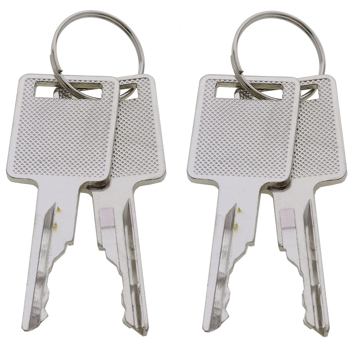 4pcs 6693241 D250 307852A1 6709527 714602 A77313 Ignition Key for Bobcat Skid Steer Loaders & Mini Excavators - KUDUPARTS