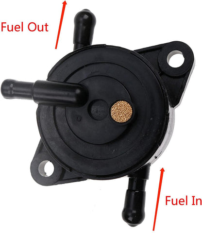 Fuel Pump UC16533 for John Deere X300 X300R X304 X350R X310 X320 X324 X360 X500 X530 X534 647A 657A 667A Z445 Z465 Replace Stens 520-444 054-113 - KUDUPARTS
