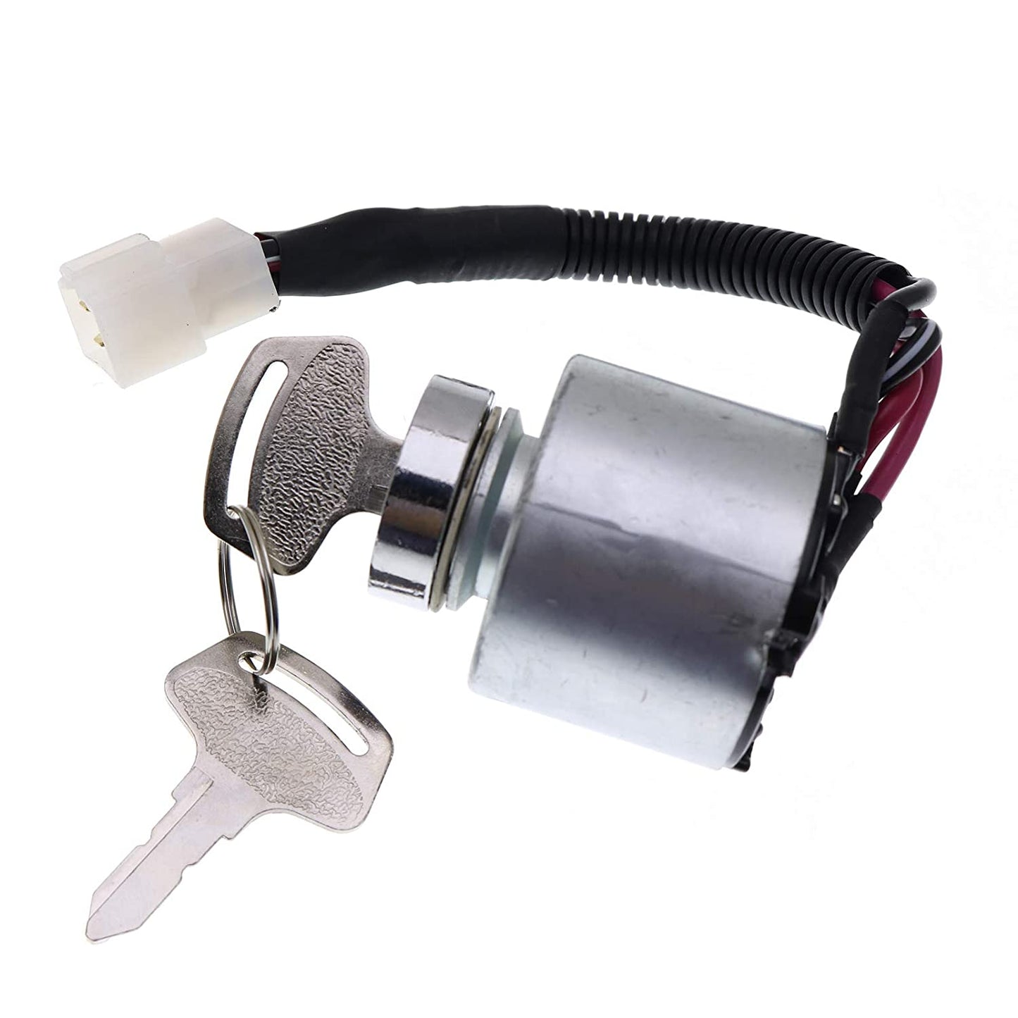 Ignition Switch 66101-55200 66101-55202 for Kubota BX1800D BX2230D G1700 G18 G1800 G18HD G1900 G2000 G2160 G21HD GT1050 GT850 TG1860AU TG1860G G1700 G1800 G1900 - KUDUPARTS