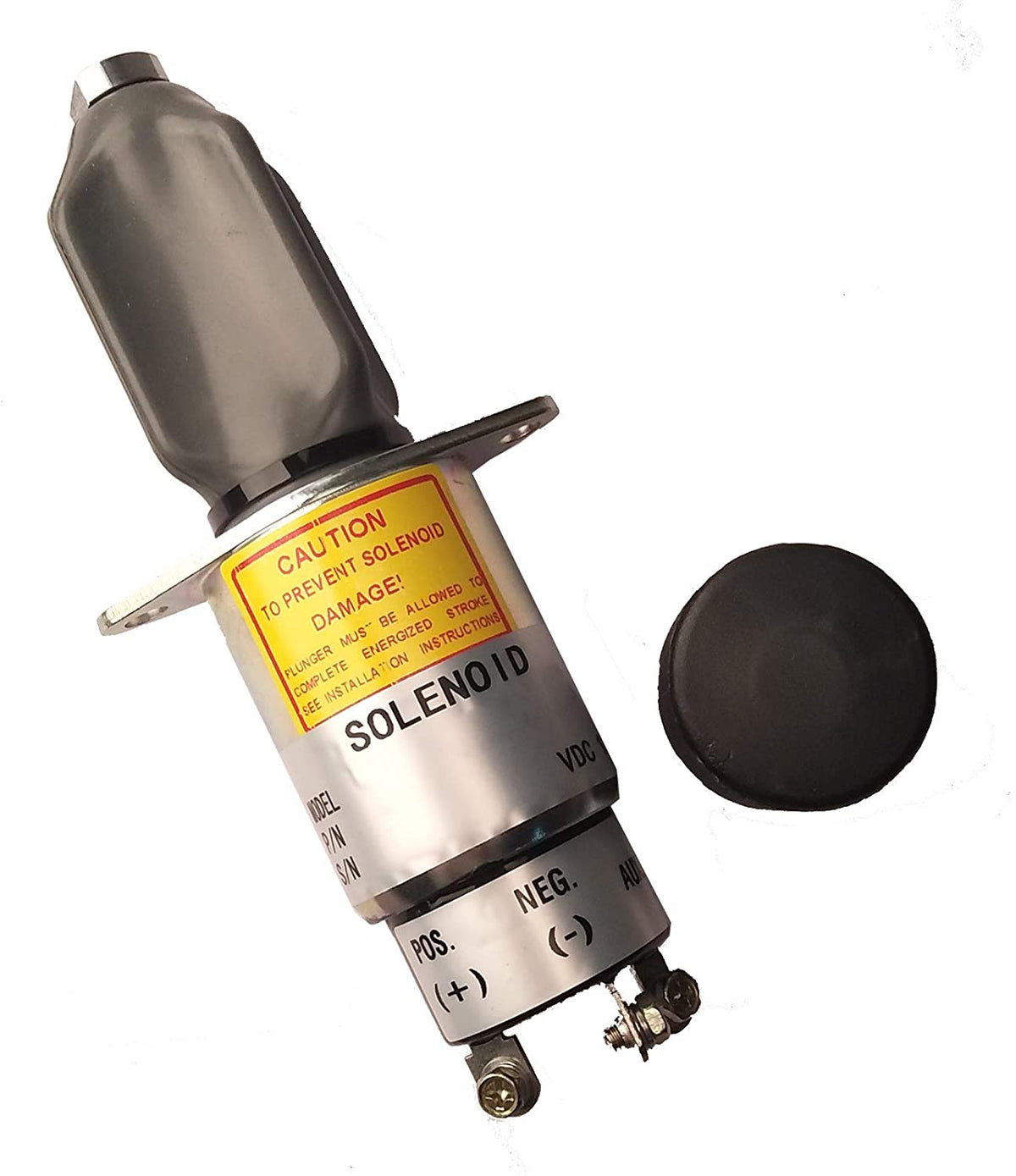 Fuel Shutoff Solenoid 1700-2509 1751-12A6U1B1S1A for Woodward 12V - KUDUPARTS