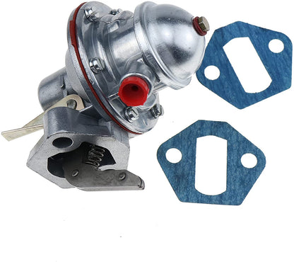 Fuel Lift Pump with Gaskets RE27667 AR52159 RE527115 RE42211 RE37482 RE13517 R52729 AR49770 DD13483 for John Deere 1010 1530 1640 1750 1840 1950 2020 7800 310 410 610B 310A 310B 410B 510B - KUDUPARTS