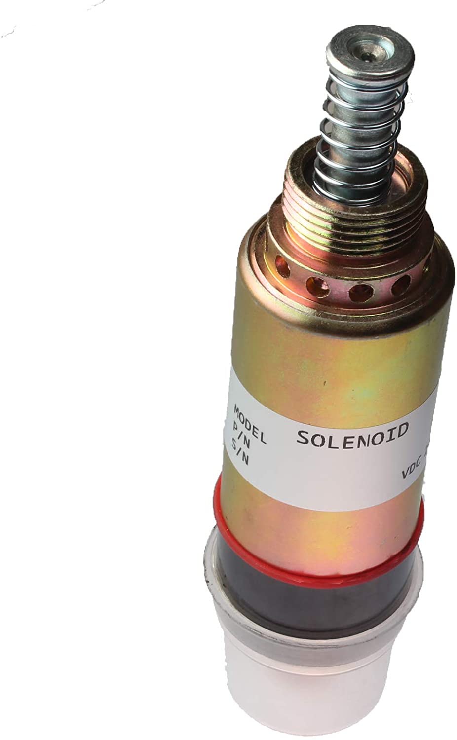 Fuel Shutoff Solenoid 8C-3663 for Caterpillar 214B 325 325 LN 325B 950G 613C 3208 - KUDUPARTS