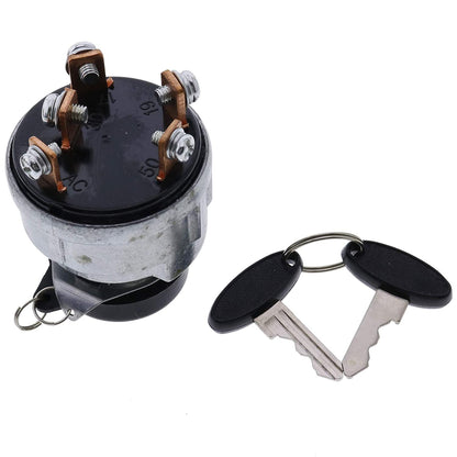 Ignition Switch 3280565M92 72098283 72102514 for Deutz Allis Chalmers 5015 5020 5030 6140 5215 5220 5230 Massey Ferguson Tractor 1010 1020 1030 1035 1040 1045 205 205-4 210 210-4 220+ - KUDUPARTS