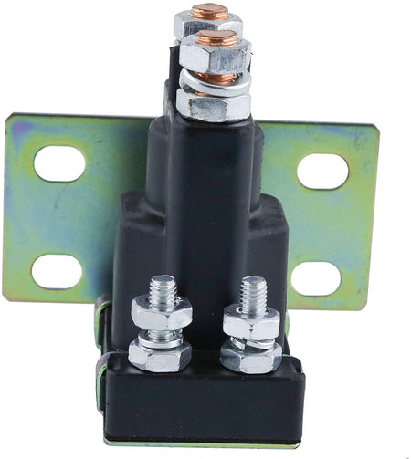 Starter Solenoid Relay AM104036 240-22245 120-106132 for John Deere 120-106132 120-912 0645-196 108 111 116 116H GX RX RTX Lawn Mower Arctic Cat Jag 340 1998 1999 Puma 1997-1999 - KUDUPARTS