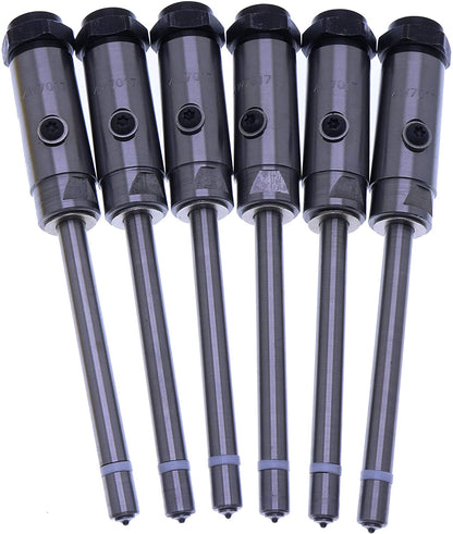 6X Fuel Injector Pencil Nozzles 4W7017 0R3421 8N7007 0R1744 for Caterpillar Cat Engine 3306 3406 3406B 3406C 3412 3408 3408B 3408C SR4 Diesel Engine Excavator 245 - KUDUPARTS