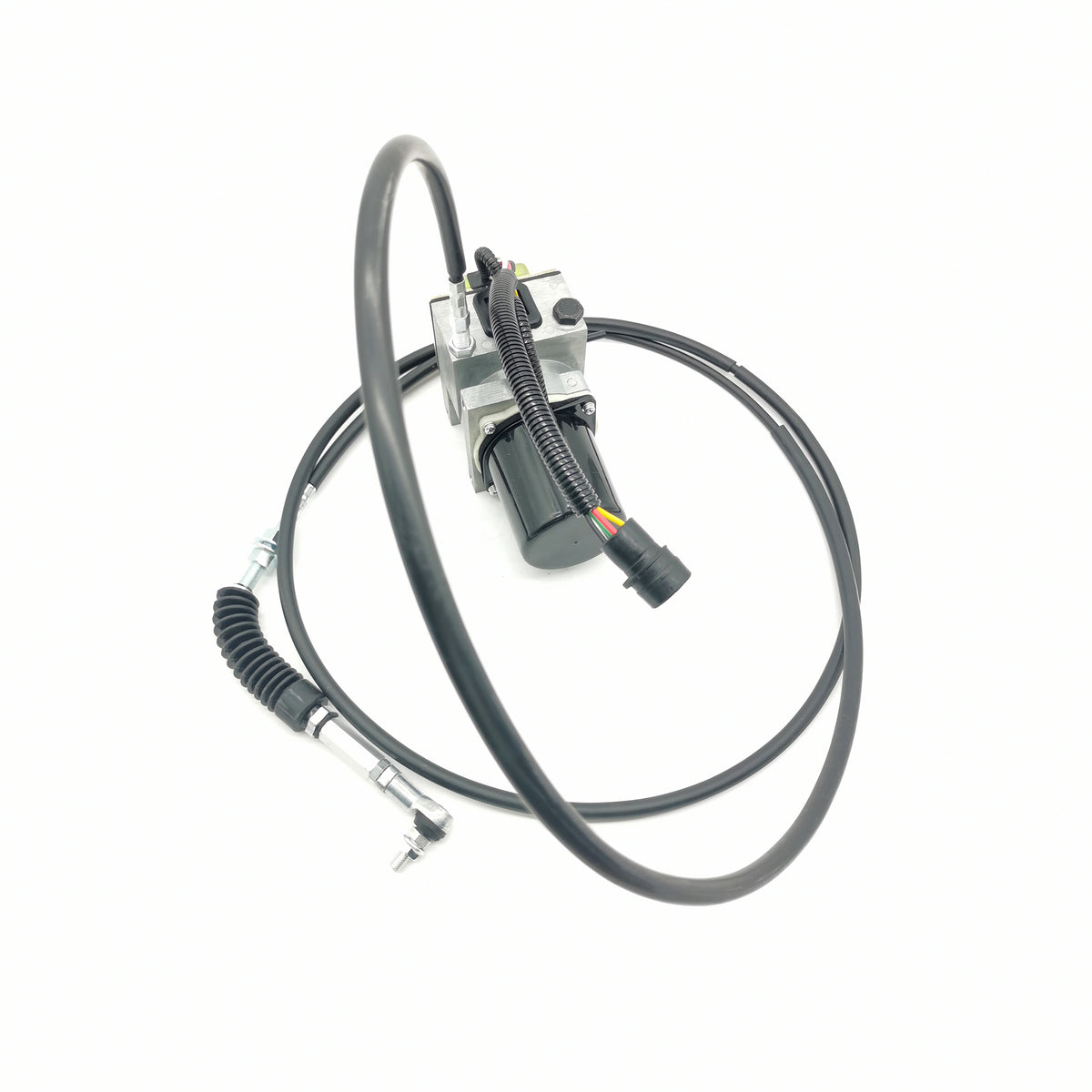 Throttle Motor 247-5227 compatible with Caterpillar 312 312B 311B Excavator with Double Cable 5 Pins - KUDUPARTS
