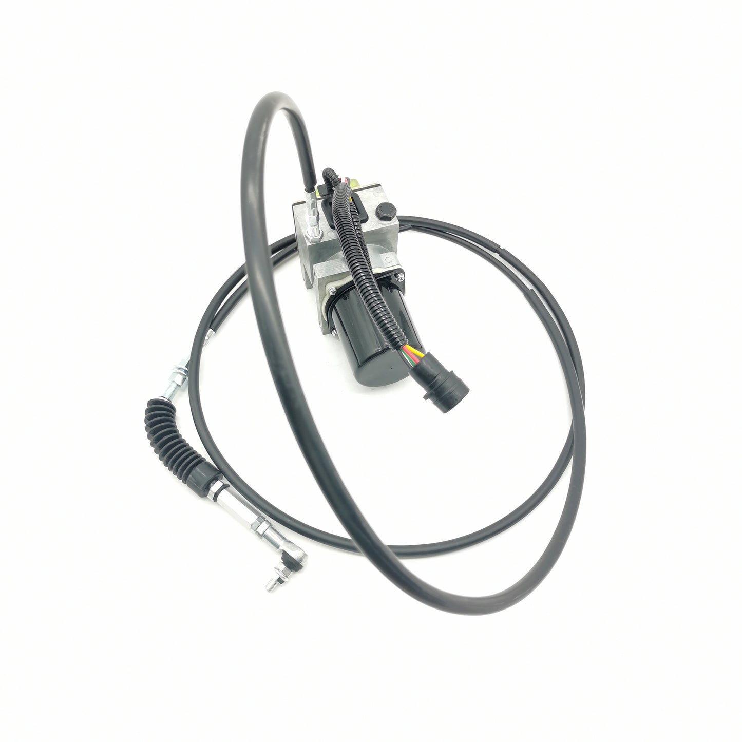 Throttle Motor 247-5227 compatible with Caterpillar 312 312B 311B Excavator with Double Cable 5 Pins - KUDUPARTS