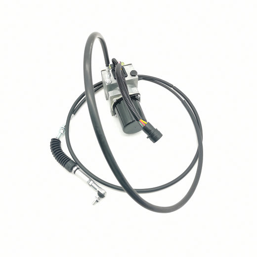 Throttle Motor 247-5227 compatible with Caterpillar 312 312B 311B Excavator with Double Cable 5 Pins - KUDUPARTS