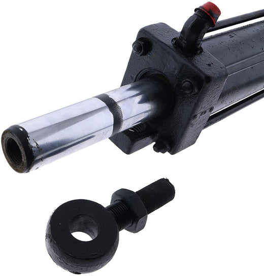 Power Steering Cylinder G107720 for Case 580K, 580 Super K, 580L, 580 Super L, 580M, 580 Super M, 570LXT,570MXT,580K, 580L, 580M, 580SK, 580SL, 580SM, 585G, 586G, 588G New.Holland LV80,U80 - KUDUPARTS
