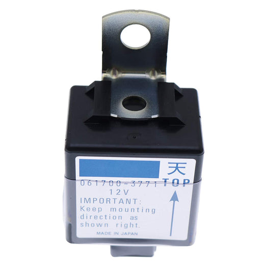 12V Relay 061700-3770 061700-3771 061700-3760 T0070-31410 for Kubota Relay Stop Solenoid B1550E B1750D BX1800D BX1850D BX1860 BX1870 F1900 G18 G2160 G23 L2900DT L3010DT M5030 R420 R520 - KUDUPARTS