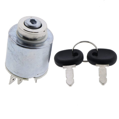 Ignition Switch 5146155 5129862 for New.Holland Tractor 3830 4030 4230 4430 TD4020F TD4030F TD4040F TD5010 TD5020 TD5030 Case JX55 JX60 JX65 JX70 JX75 JX80 JX85 JX90 JX95 - KUDUPARTS