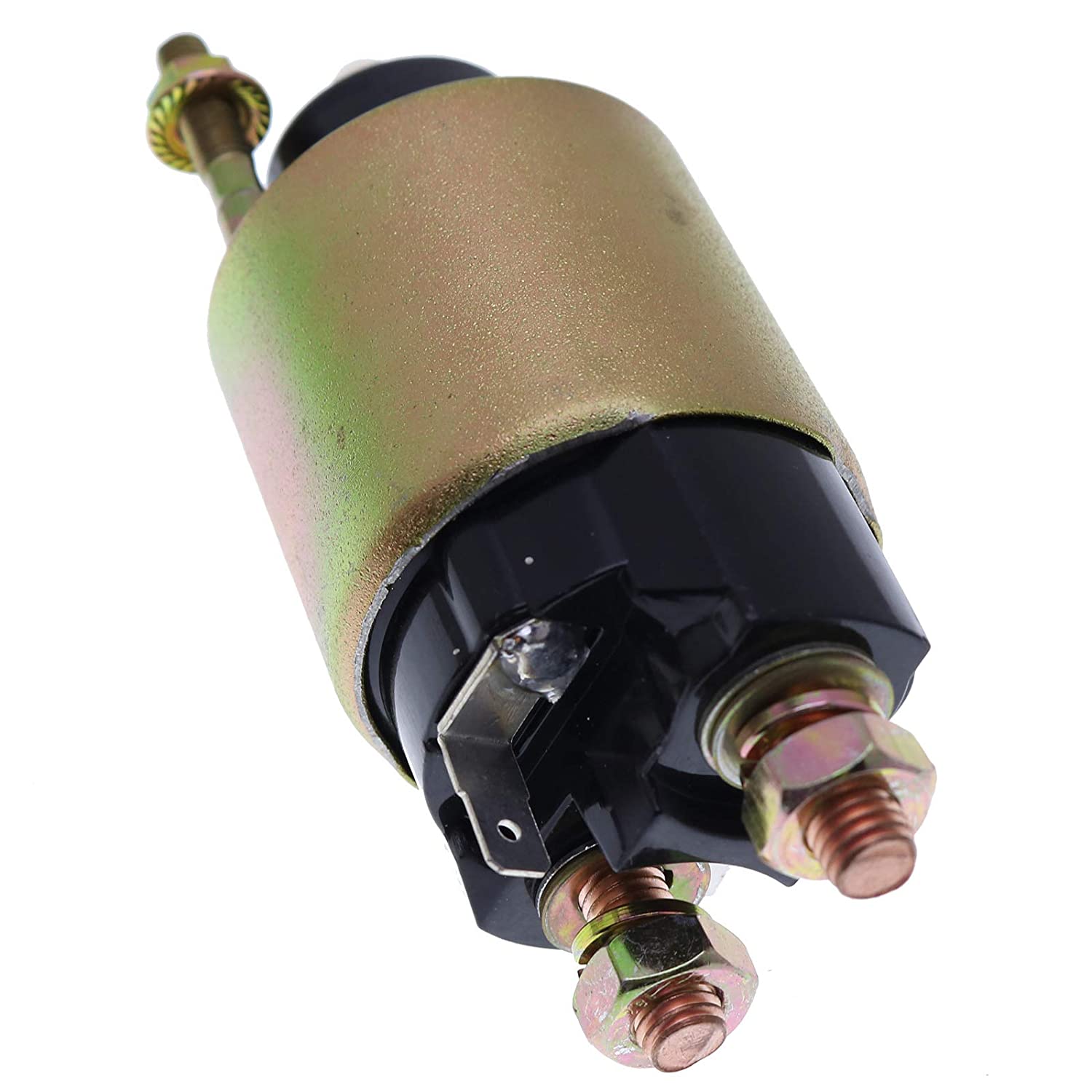 12V 3 Terminals Starter Motor Solenoid Relay Compatible with John Deere Gator AM102577 165 2243 285 325 345 425 GT262 GT265 GT2275 LX176 LX178 LX188 - KUDUPARTS