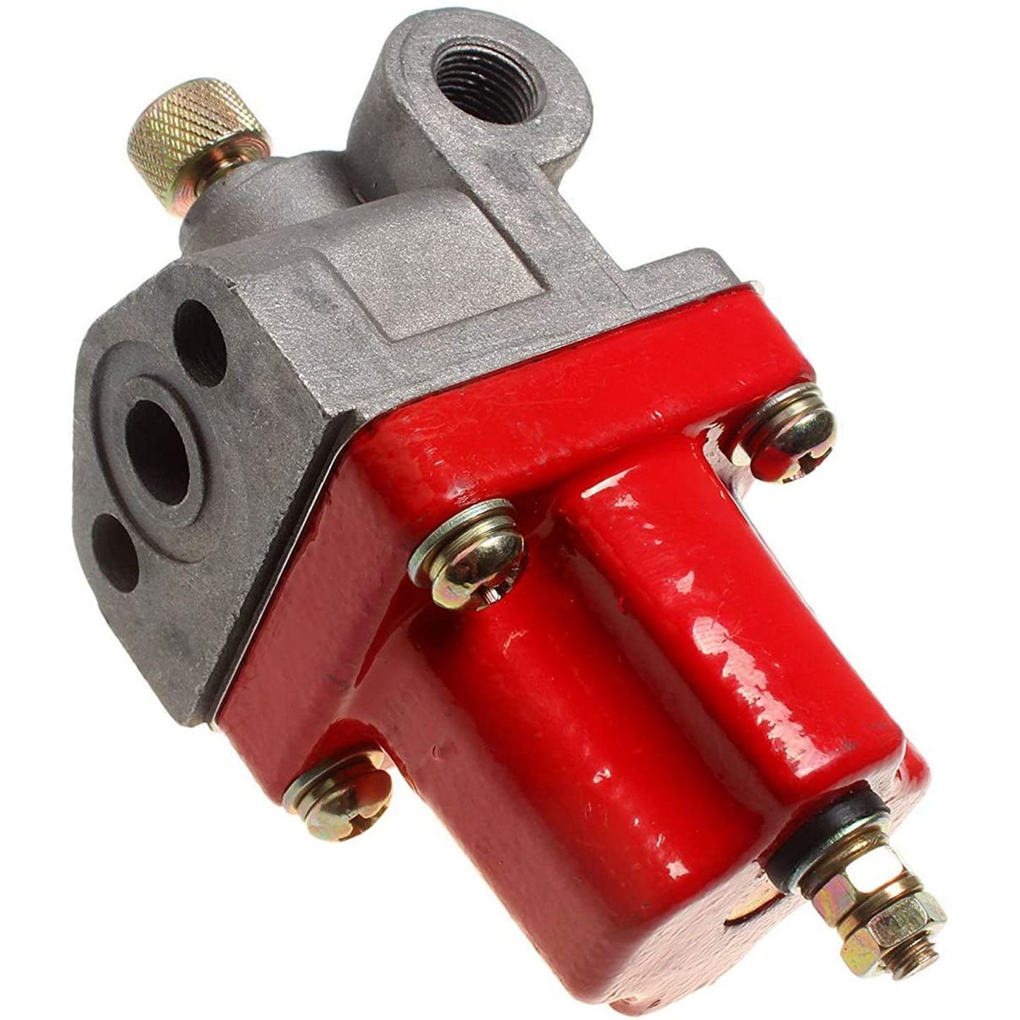 12V Fuel Shutoff Solenoid Valve 3054611 3054608 Compatible for Cummins Engine N14 NTA855 KTA19 KTA38 KT50 - KUDUPARTS