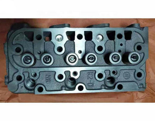 D1105 Cylinder Head With Valves and Springs For Kubota B26 U25S B2410HSD F2400 2880 RTV1100 ZD28 - KUDUPARTS