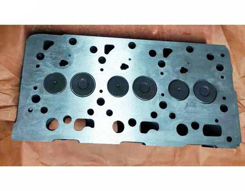 D1105 Cylinder Head With Valves and Springs For Kubota B26 U25S B2410HSD F2400 2880 RTV1100 ZD28 - KUDUPARTS