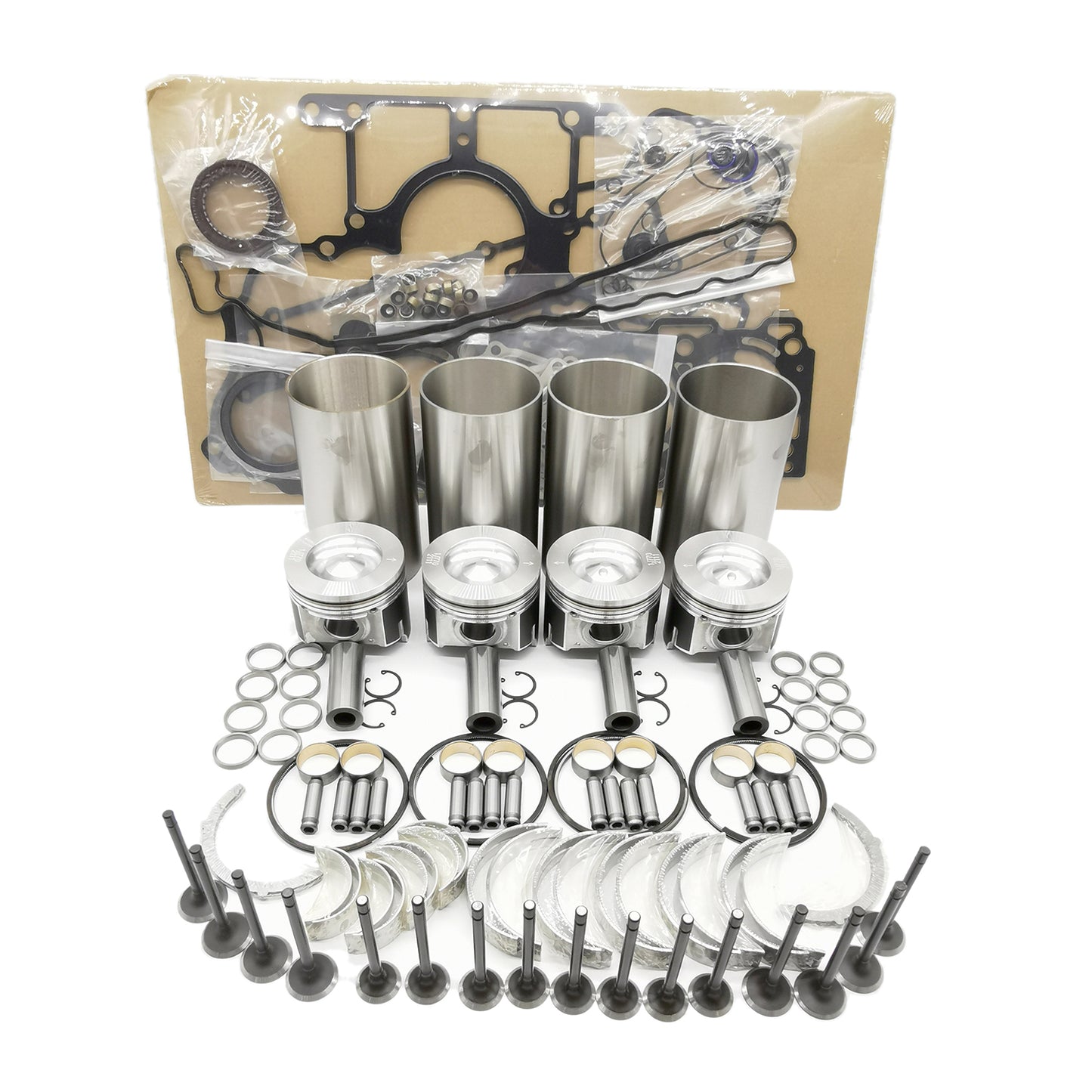 Rebuild Kit for Kubota V3307 Engine M6040 M6060 Tractor S630 S650 Bobcat Skid Loader - KUDUPARTS