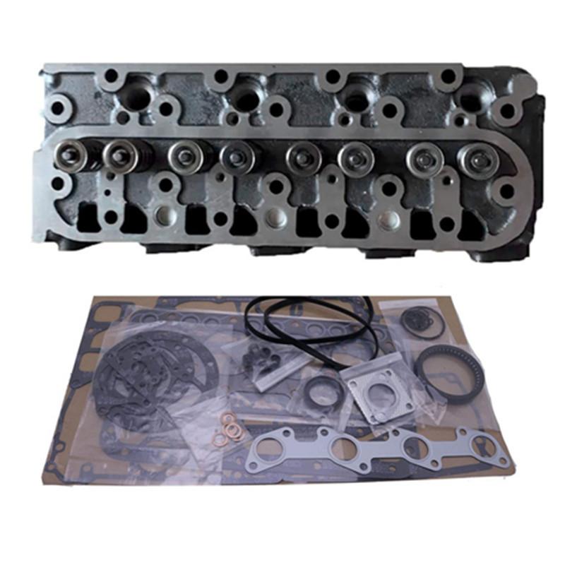 Complete Cylinder Head + Full Gasket Kit 16060-03042 for Kubota V1505 Engine KX71H KX91-2 KX91-2S F3680 B2910HSD - KUDUPARTS