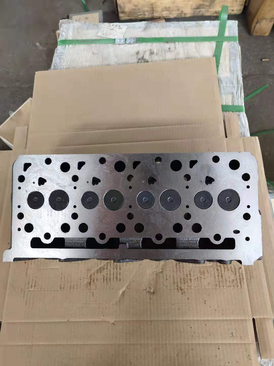 New V2203 Complete Cylinder Head With Valves For Bobcat 334 331 773 B300 S175 S150 S185 S130 763 7753 753 Engine - KUDUPARTS