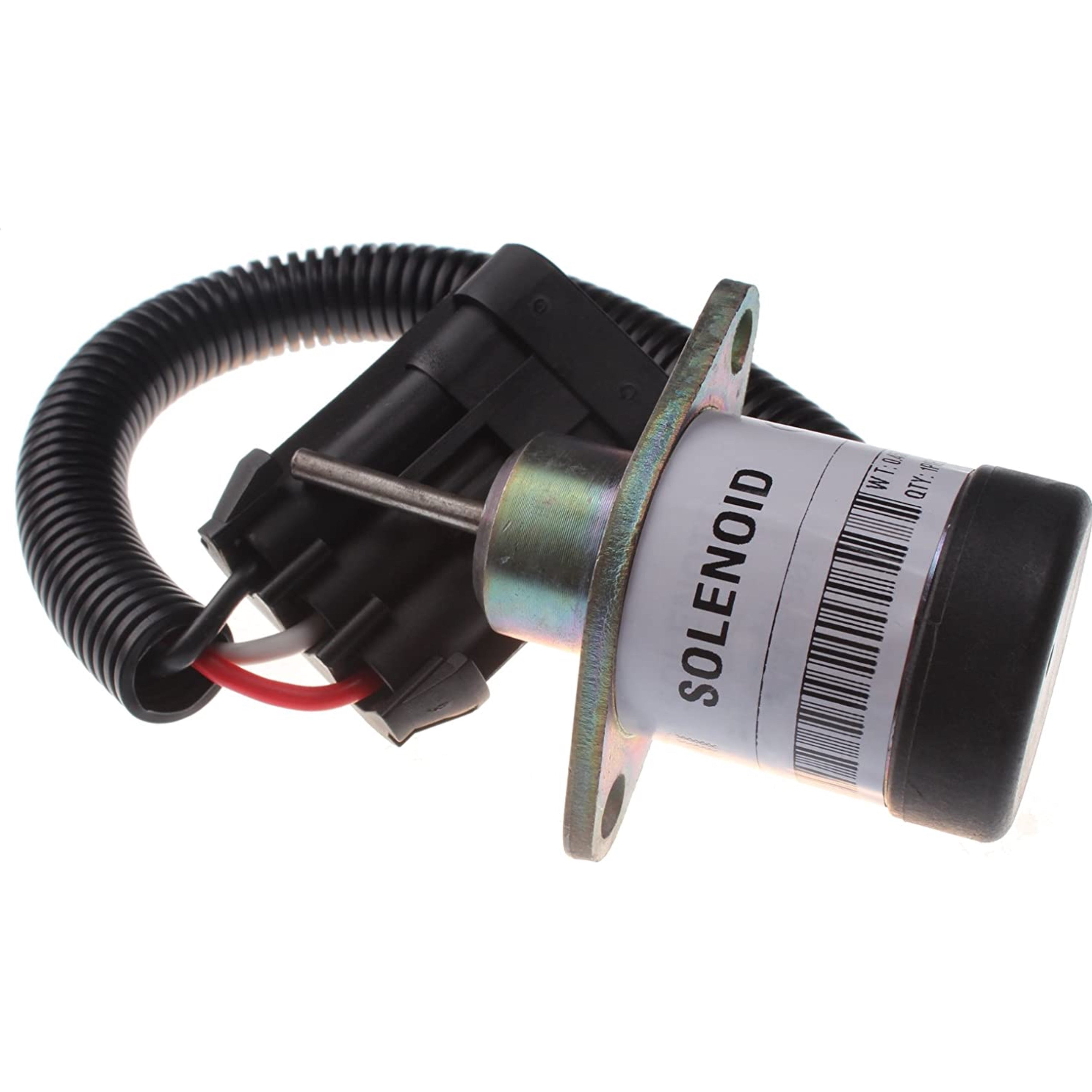 Fuel Shut Off Solenoid 7000769 for Bobcat S160 S185 S205 Skid Steer Loader - KUDUPARTS