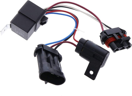 Fuel Timer Solenoid 6669415 for Bobcat Excavators 231 325 328 331 334 337 341 418 E08 E10 Skid Steer Loaders 463 553 643 645 743 751 753 763 773 7753 S70 - KUDUPARTS