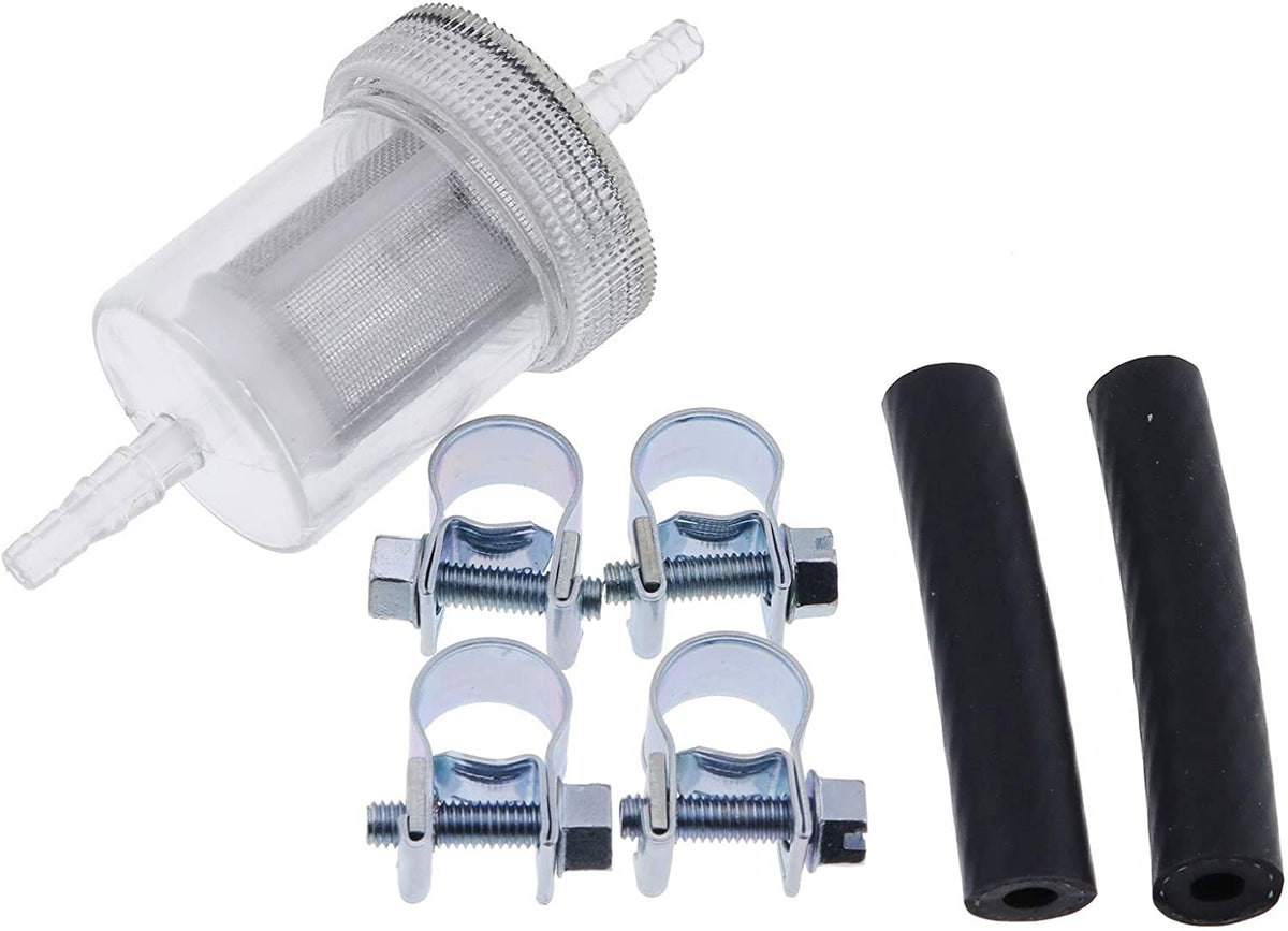 5mm Plastic In-line Fuel Filter Kit Compatible with Webasto Eberspacher - KUDUPARTS