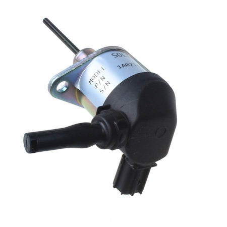 Fuel Shut Off Solenoid 1A021-60010 1A021-60015 for Kubota Engine V2003 V2203 V2403 Tractor L2800 L3130 L3200 L3240 L3400 L3430 L3940 L3540 L3700 L3800 Bobcat S150 S160 S175 S185 T190 AL275 - KUDUPARTS